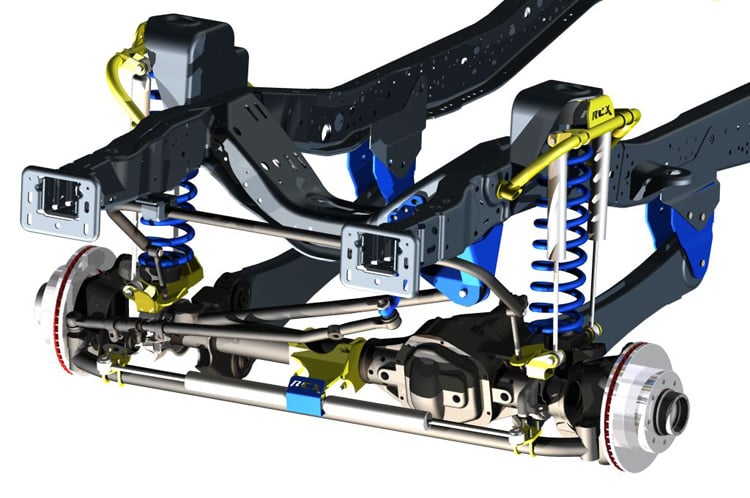 Ford F-250 Super Duty Suspension Lift Kit - Rough Country - 6 Inch Lift Kit - '08-'10